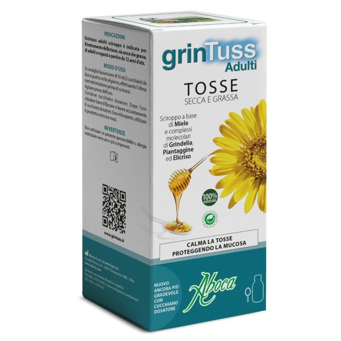 GrinTuss Adulti Sciroppo per la Tosse  180 gr