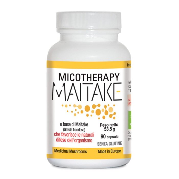 Maitake Micotherapy AVD Reform Integratore Alimentare 90 Capsule ai Funghi Medicinali per Difese Immunitarie e Metabolismo Maitake Micotherapy AVD Reform Integratore Alimentare 90 Capsule ai Funghi Medicinali per Difese Immunitarie e Metabolismo