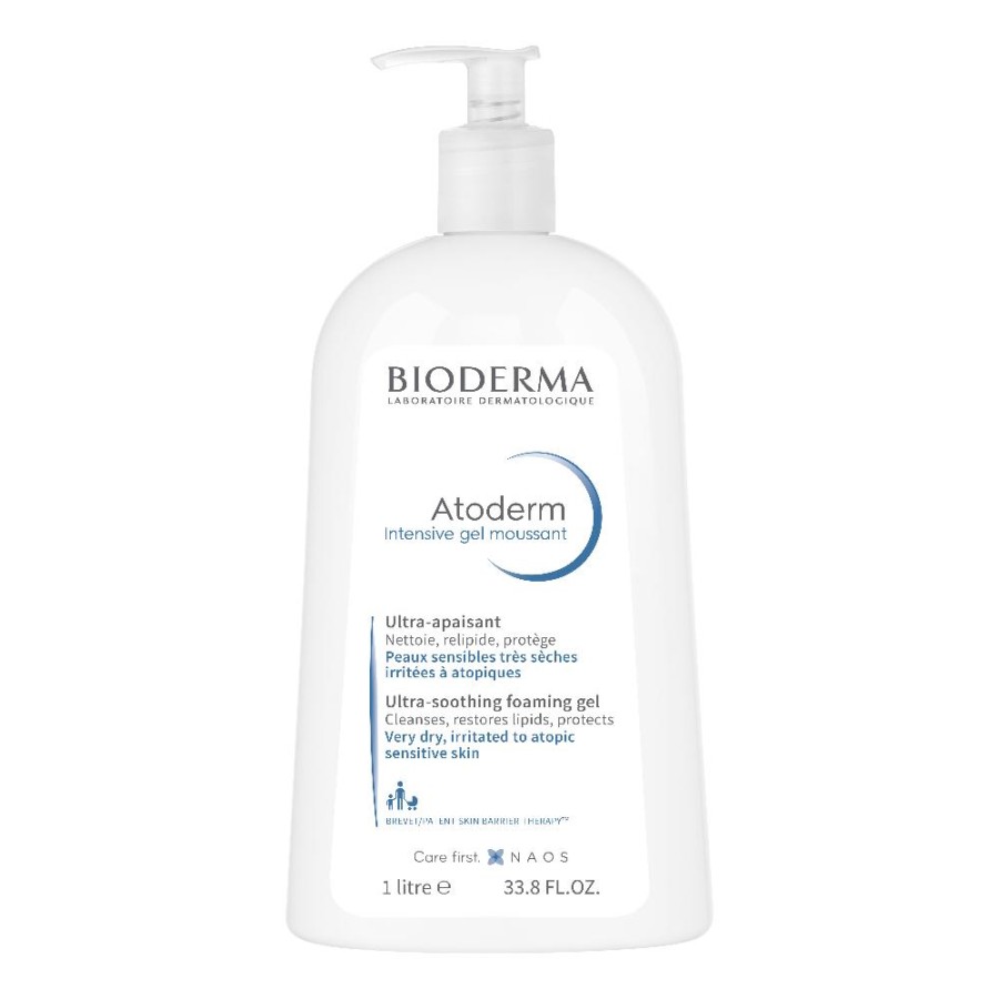 Bioderma Atoderm Intensive Gel Moussant Detergente 1000 ml