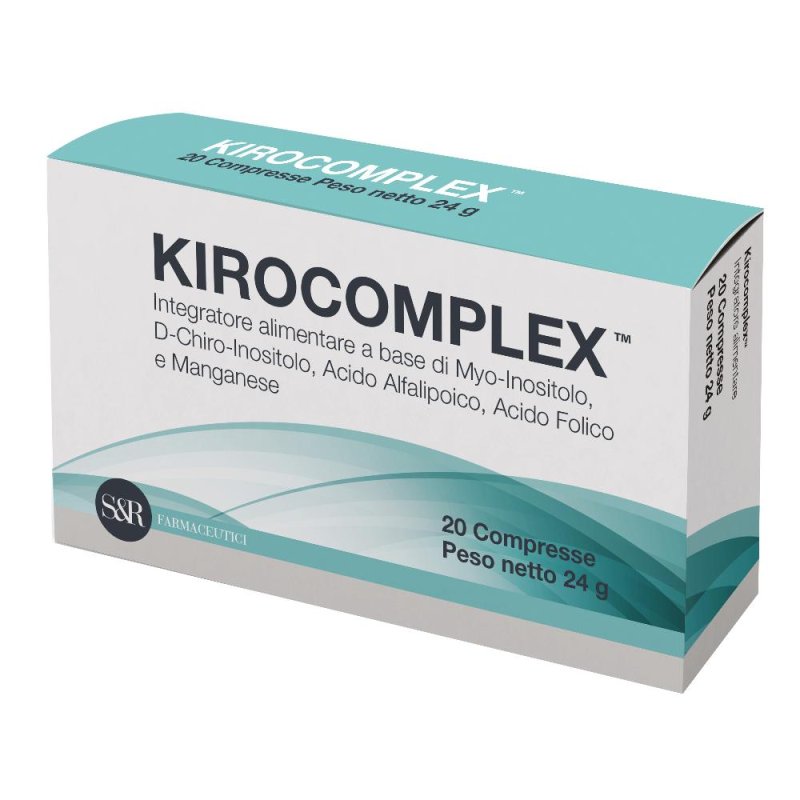 Kirocomplex 20 compresse per disturbi mestruali, ovaio policistico e fertilit&agrave; -  S.F Group Srl