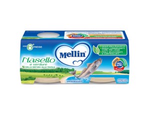 Mellin Omogeneizzato Nasello 2 X 80 G
