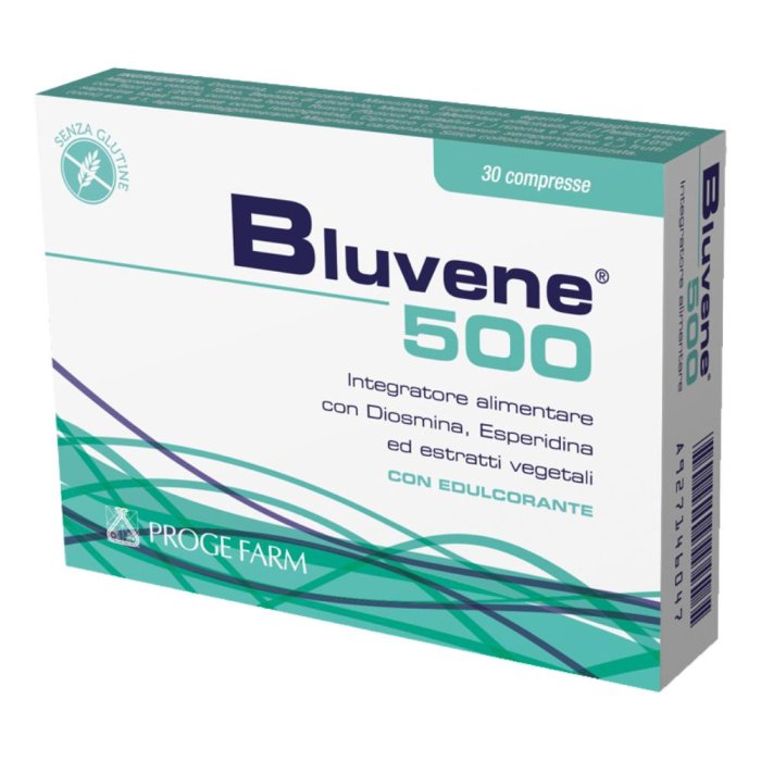 Proge Farm Bluvene 500 Integratore Alimentare 30 Compresse Proge Farm Bluvene 500 Integratore Alimentare 30 Compresse
