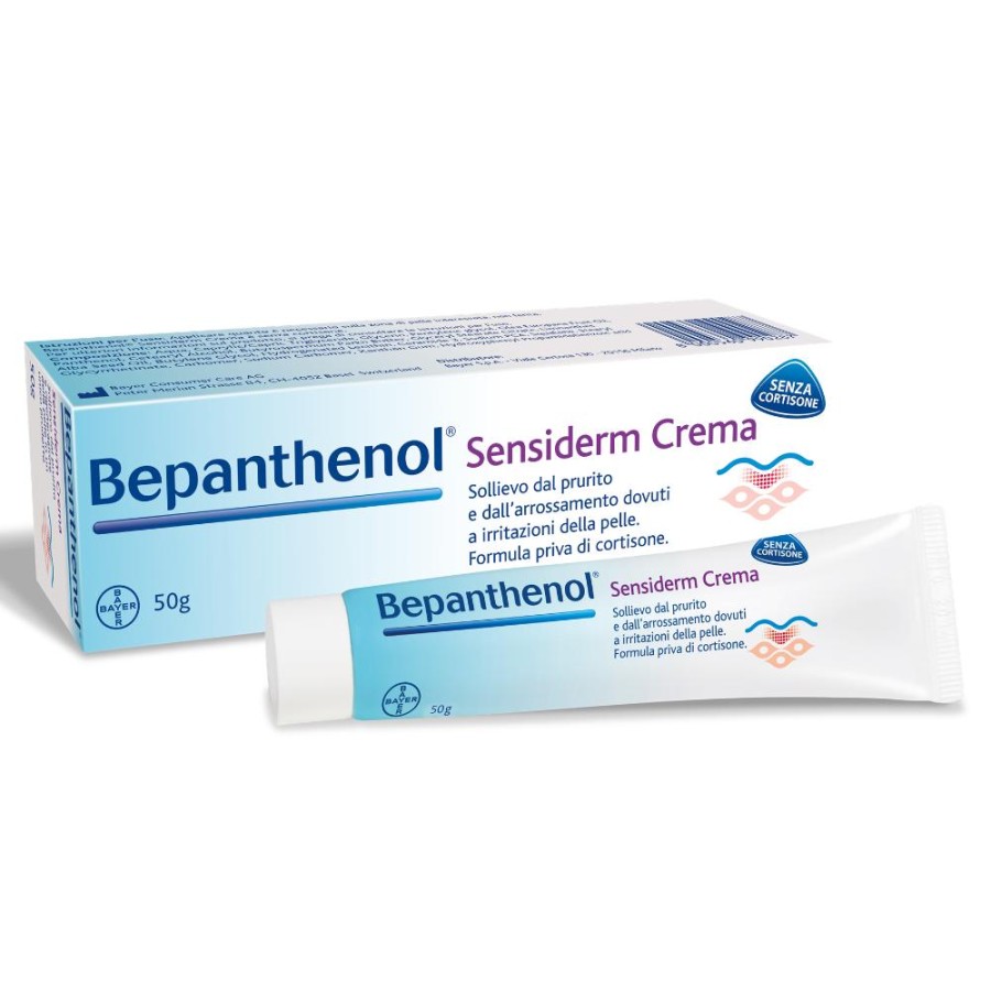 Bepanthenol Bambini Sensiderm Crema Lenitiva Pelli Sensibili 50 g