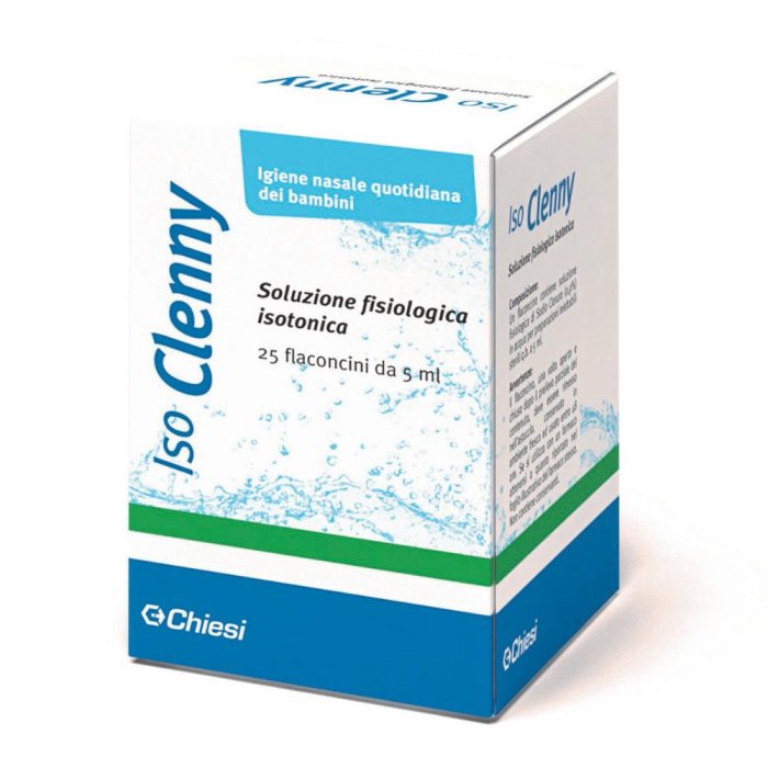 Chiesi Pulizia del Naso Clenny A Soluzione Isotonica 25 Flaconcini 5 ml Chiesi Pulizia del Naso Clenny A Soluzione Isotonica 25 Flaconcini 5 ml