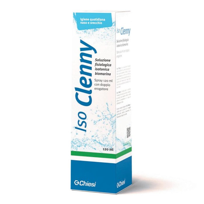 Chiesi Pulizia del Naso Clenny A Soluzione Isotonica Biomarina Spray 120ml Chiesi Pulizia del Naso Clenny A Soluzione Isotonica Biomarina Spray 120ml