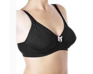 Chicco Mammy Reggiseno Microfibra Allattamento Nero 5c