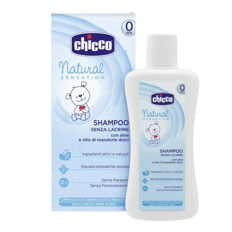Chicco Natural Sensation Shampoo Senza Lacrime 200ml Chicco Natural Sensation Shampoo Senza Lacrime 200ml