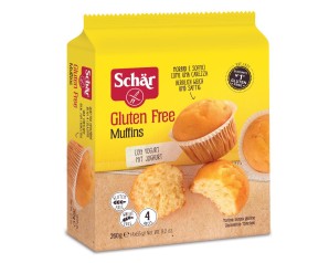 Schar  Dolci e Biscotti Muffins Tortine Morbide con Yogurt Senza Glutine 260 g