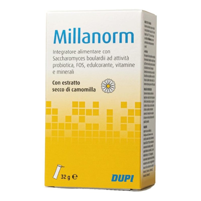 Dupi Italia Millanorm 8 Bustine Da 4 G Dupi Italia Millanorm 8 Bustine Da 4 G