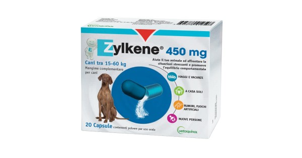 Vetoquinol Animali Domestici Zylkene Cani 450 mg