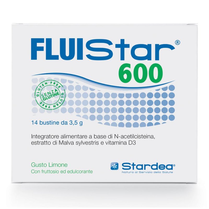 Stardea Apparato Respiratorio Fluistar 600 Integratore Alimentare 14 Buste Stardea Apparato Respiratorio Fluistar 600 Integratore Alimentare 14 Buste