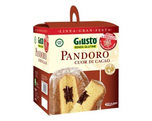 GIUSTO S/G Pandoro Cuore Cacao
