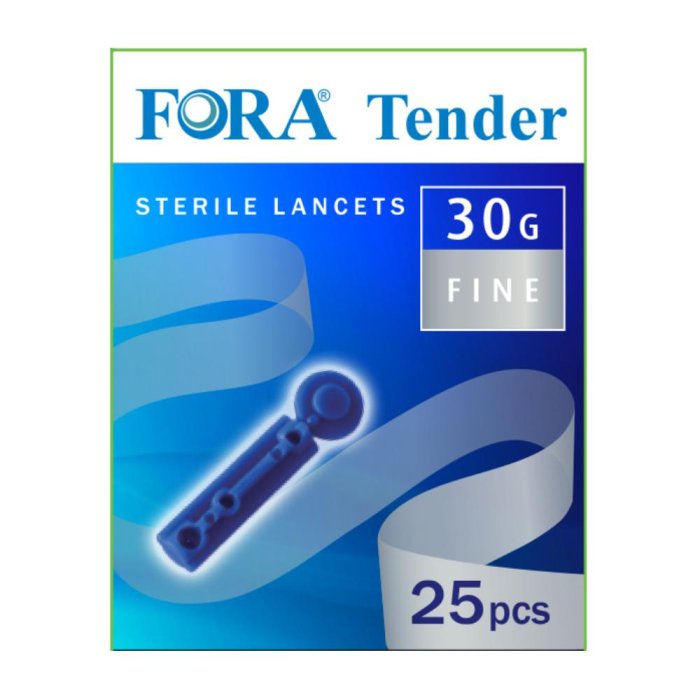 Me.te.r. Lancette Pungidito Microfine 30 Gauge 25 Pezzi