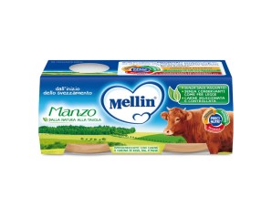 Mellin Omogeneizzato Manzo 2 X 80 G