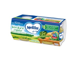 Mellin Omogeneizzato Manzo 100% Naturale 2x80g
