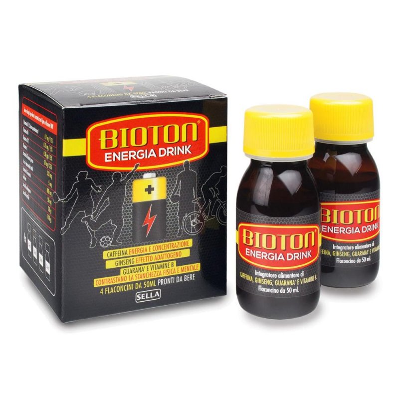 BIOTON Energia Drink 4x50ml BIOTON Energia Drink 4x50ml