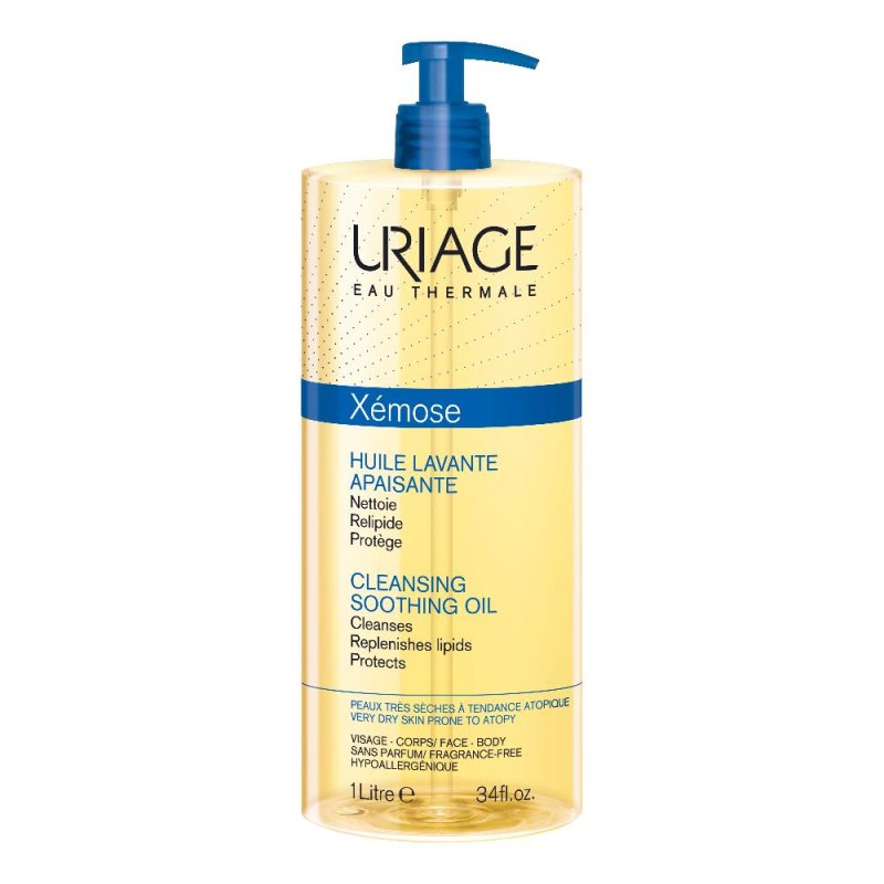 Uriage X&eacute;mose Huile Lavante Apaisante Olio Detergente Lenitivo 1 lt