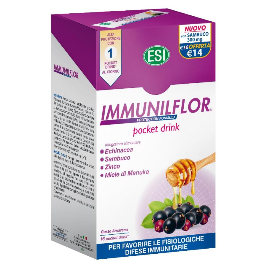 IMMUNILFLOR 16POCKET DRINK OFF IMMUNILFLOR 16POCKET DRINK OFF