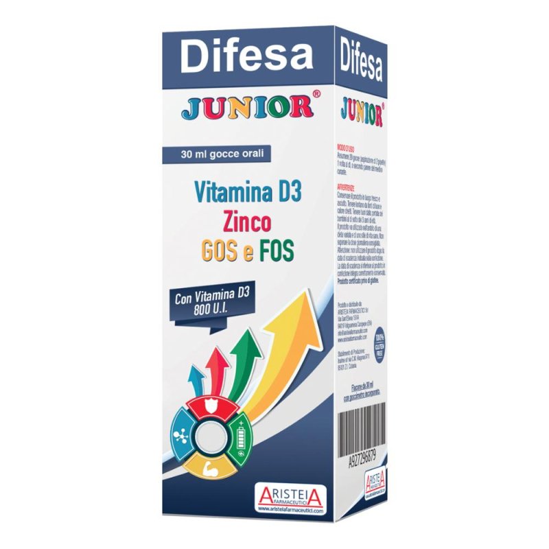 Aristeia Farmaceutici Difesa Junior Gocce Orali 30 Ml Aristeia Farmaceutici Difesa Junior Gocce Orali 30 Ml
