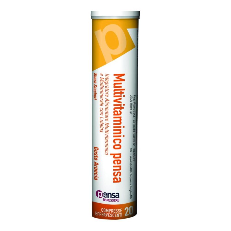 Pensa Pharma Multivitaminico Integratore Alimentare 20 Compresse Effervescenti