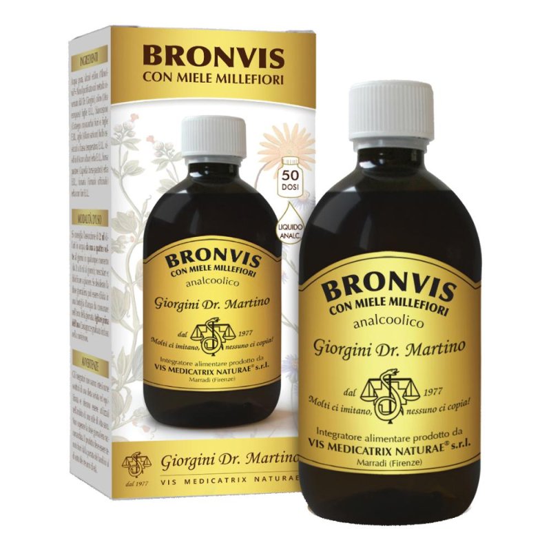 Bronvis Con Miele Millefiori 500 Ml