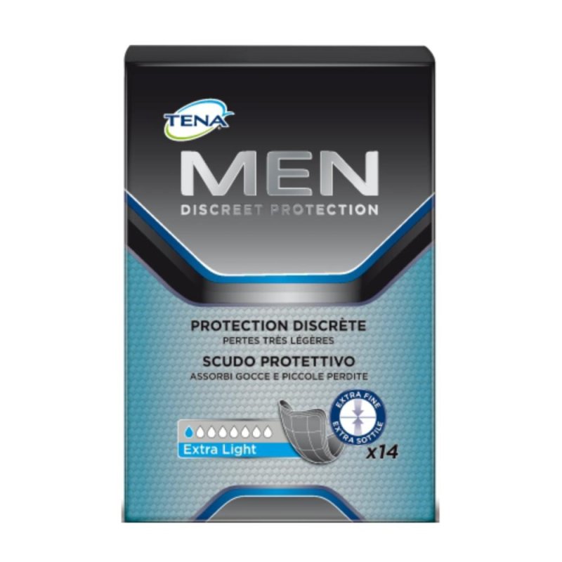 Essity Italy Pannolone Sagomato Maschile Tena Men Scudo Protettivo 14 Pezzi Essity Italy Pannolone Sagomato Maschile Tena Men Scudo Protettivo 14 Pezzi