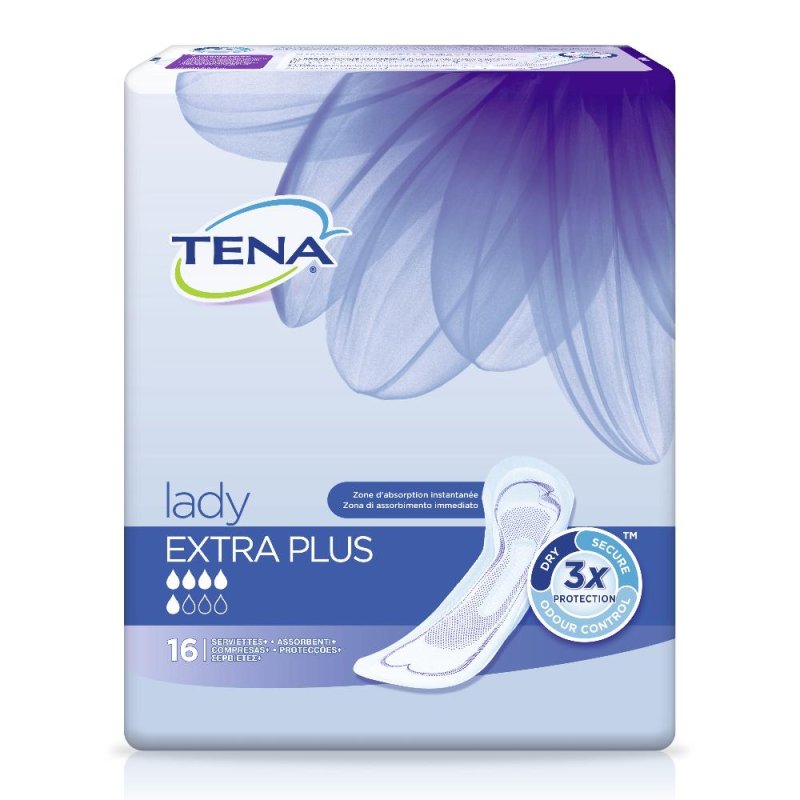 Essity Italy Pannolone Per Incontinenza Tena Lady Extra Plus 16 Pezzi