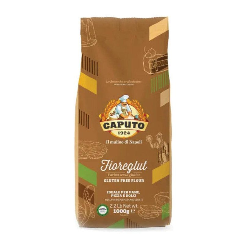 Antimo Caputo Fioreglut Farina Mix Pizza senza glutine 1 Kg Antimo Caputo Fioreglut Farina Mix Pizza senza glutine 1 Kg