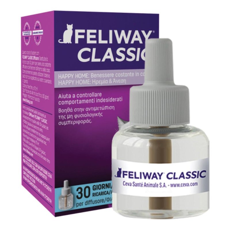 Ceva Salute Animale Feliway Classic Ricarica 48 Ml Ceva Salute Animale Feliway Classic Ricarica 48 Ml