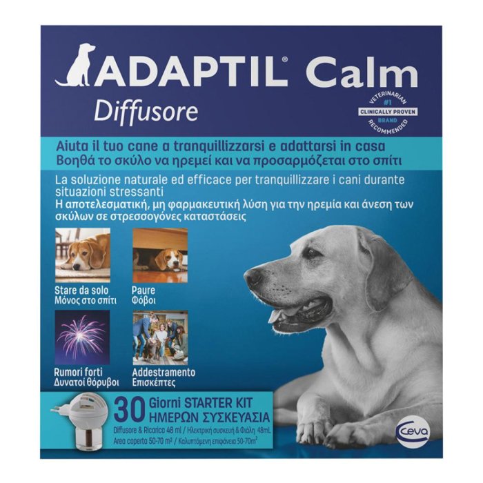 Ceva  Animali Domestici Cani Adaptil Diffusore Anti-Stress con Ricarica