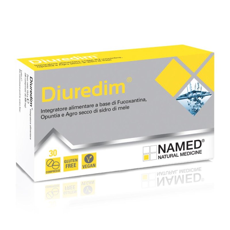 Named Apparato Urinario Diuredim Integratore Alimentare 30 Compresse Named Apparato Urinario Diuredim Integratore Alimentare 30 Compresse
