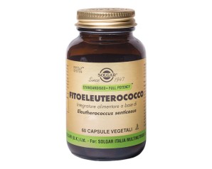 Solgar Fitoeleuterococco Integratore Alimentare 60 Capsule Vegetali