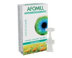 Afomill Gocce Oculari Antiarrossamento 10 Flaconi 0,5 ml