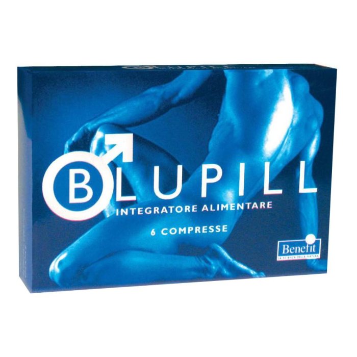 Blupill integratore naturale per prestazioni maschili 6 compresse