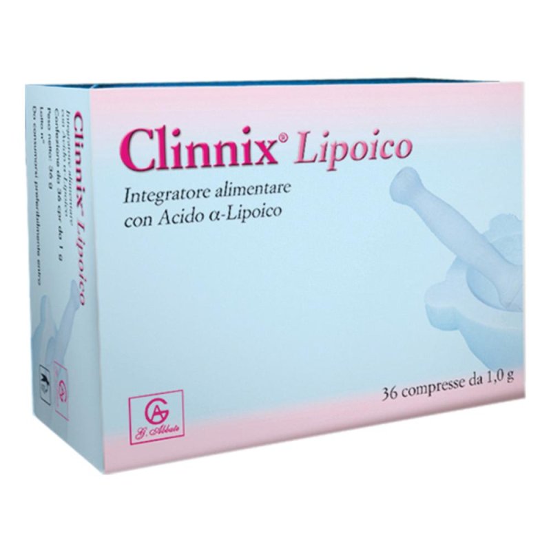 Abbate Gualtiero Clinnix Lipoico 36 Compresse Abbate Gualtiero Clinnix Lipoico 36 Compresse