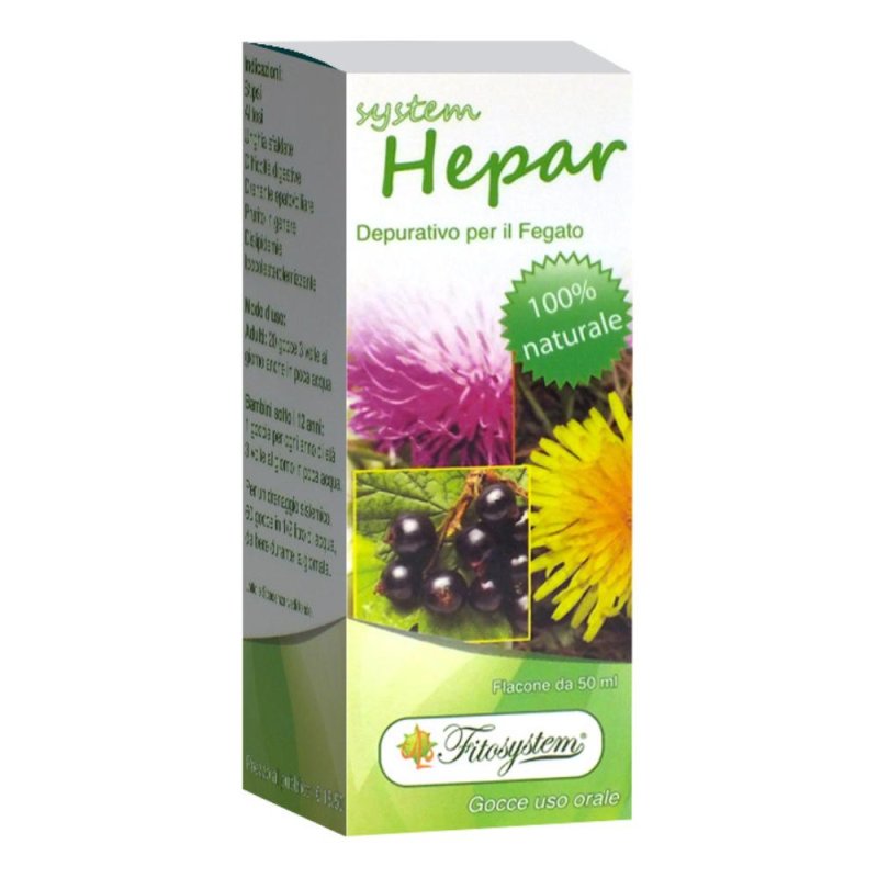 Fitosystem Snc System Hepar 50 Ml Fitosystem Snc System Hepar 50 Ml