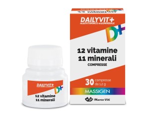 Dailyvit+ Integratore 12 Vitamine 11 Minerali 30 Compresse