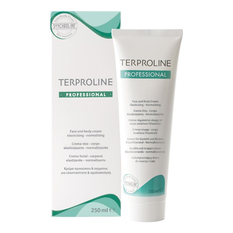 Terproline Professional 250 ml crema corpo elasticizzante per smagliature Terproline Professional 250 ml crema corpo elasticizzante per smagliature