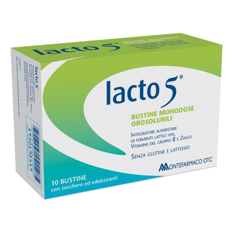 Biosan Lacto 5 Integratore Alimentare 10 Bustine Orosolubili Biosan Lacto 5 Integratore Alimentare 10 Bustine Orosolubili