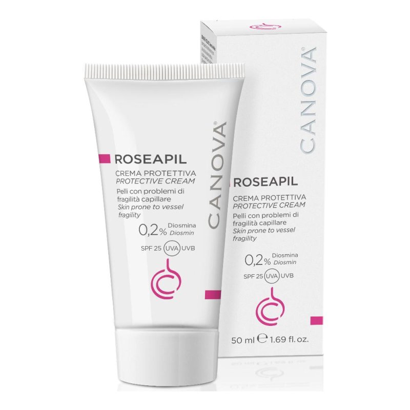 Canova Roseapil Crema Viso Cuoperose E Rosacea 50 ml Canova Roseapil Crema Viso Cuoperose E Rosacea 50 ml