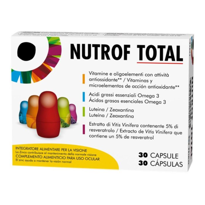 Nutrof Total Integratore Alimentare 30 Compresse Nutrof Total Integratore Alimentare 30 Compresse