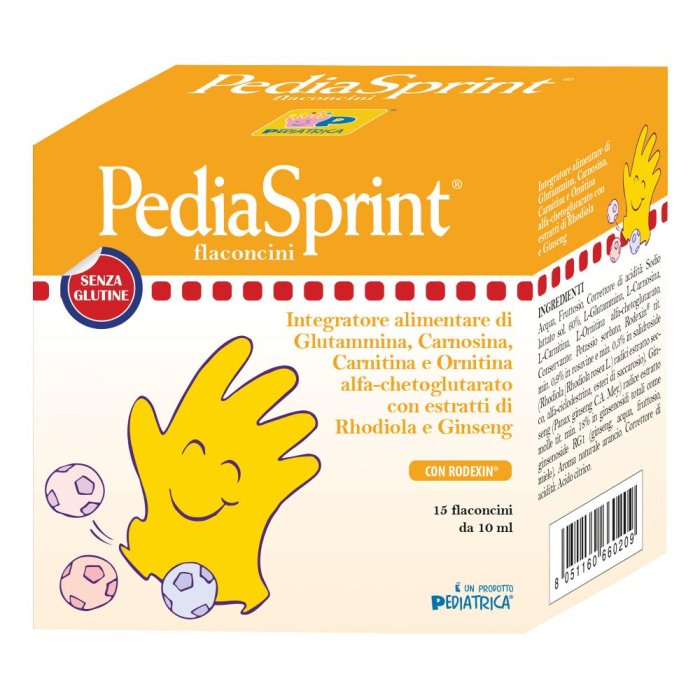 Pediatrica Pediasprint 15 Flaconcini 10 Ml Pediatrica Pediasprint 15 Flaconcini 10 Ml