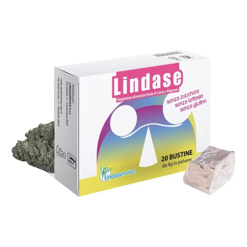 Lindase polvere 20 bustine - integratore in polvere per supporto digestivo e intestinale Lindase polvere 20 bustine - integratore in polvere per supporto digestivo e intestinale