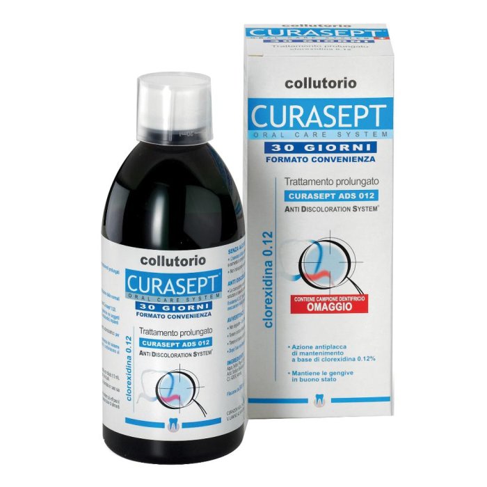 Curasept ADS collutorio di mantenimento con clorexidina 0,12 500 ml Curasept ADS collutorio di mantenimento con clorexidina 0,12 500 ml