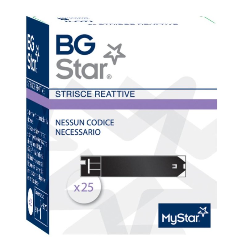 Sanofi Bgstar Mystar Extra Strisce Reattive 25 Strisce