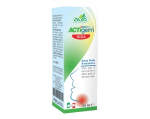 Actigerm Gola spray orale balsamico 20 ml per infezioni alte e basse vie respiratorie - A.V.D Reform Srl