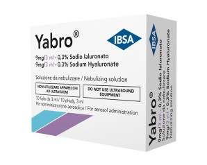 Yabro 10 Fiale 3ml Acido Ialuronico 0,3% Soluzione Per Nebulizzatore