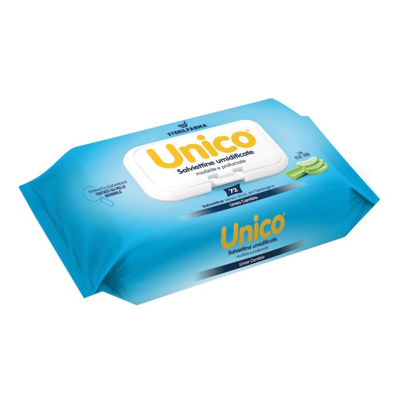 Sterilfarma Unico Salviettine Umidificate Pop-Up 72 Pezzi