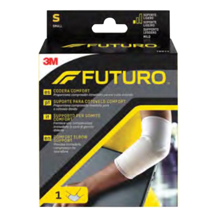 Futuro supporto gomito comfort taglia M - tutore gomito elastico regolabile