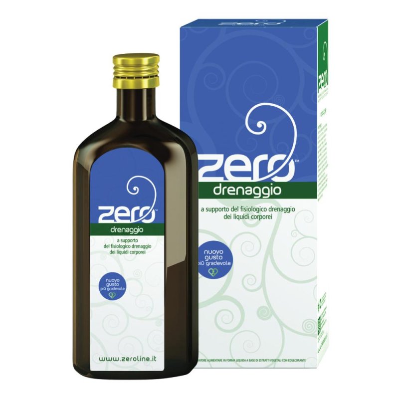 Zero Drenaggio 500 ml Integratore Drenante per Dieta e Gambe Leggere Zero Drenaggio 500 ml Integratore Drenante per Dieta e Gambe Leggere